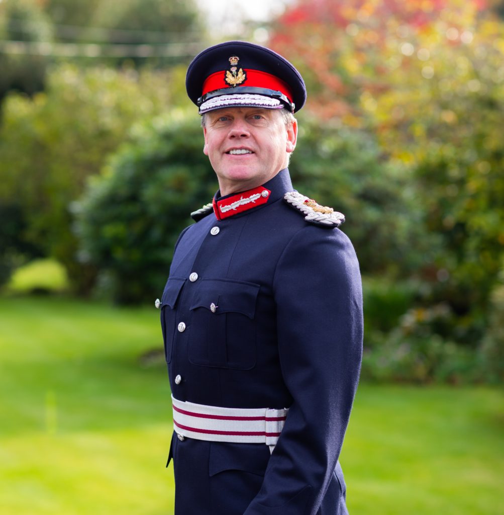 Lord Lieutenant Stephen Leckie