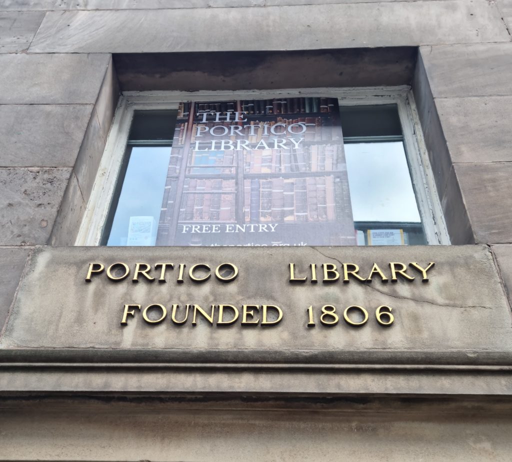 Portico Library, Founded 1806