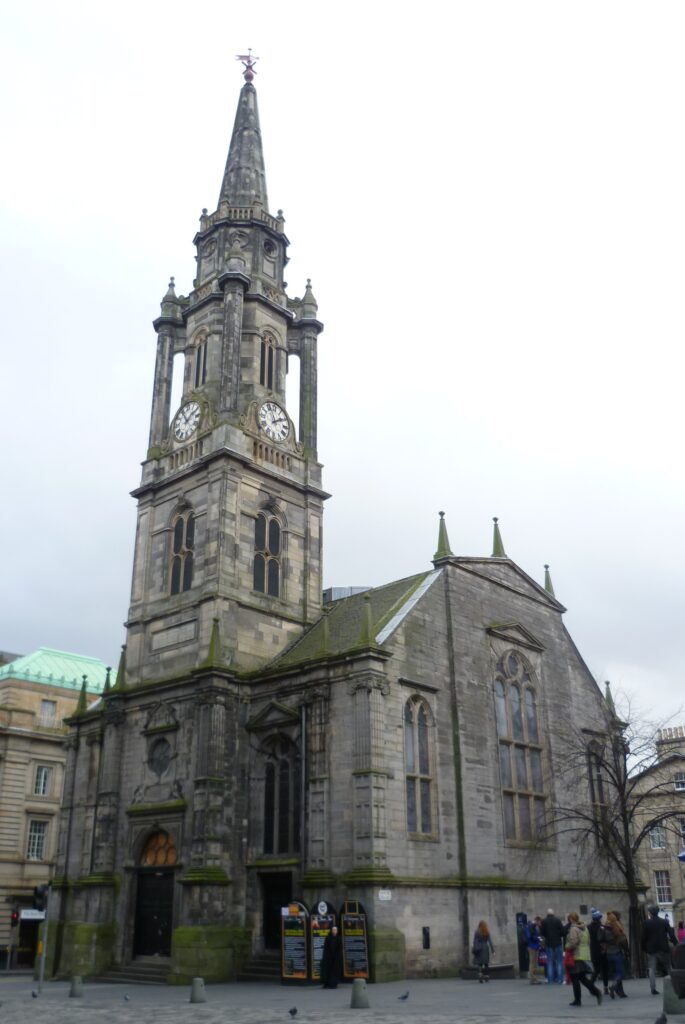 image of church with spire